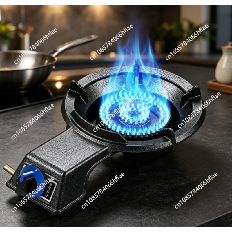 Commercial Kitchen Stove - Bruciatore a Gas Singolo ad Alta
