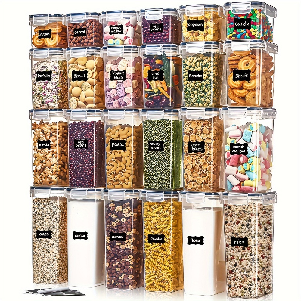 Commercial Kitchen Organization - Set di 24 Contenitori per Alimenti: