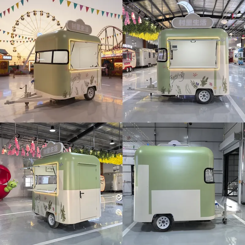 Commercial Kitchen Trailer - Camion Rimorchio Mobile Personalizzato per la