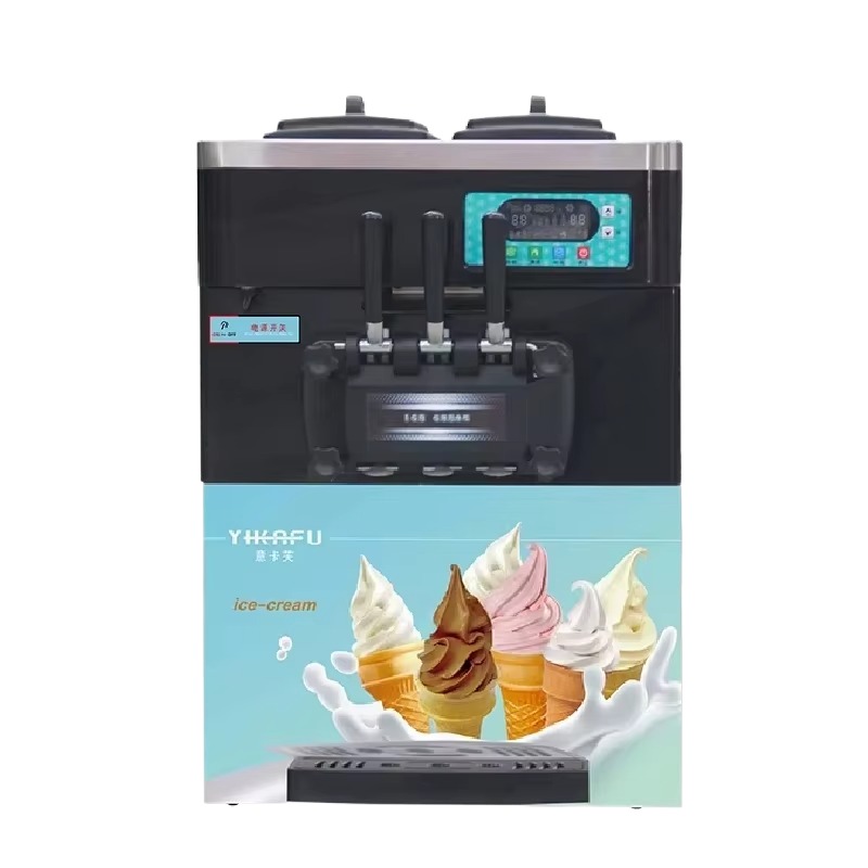 Soft Serve Ice Cream Machine - Macchina Commerciale Automatica per Gelato Soft
