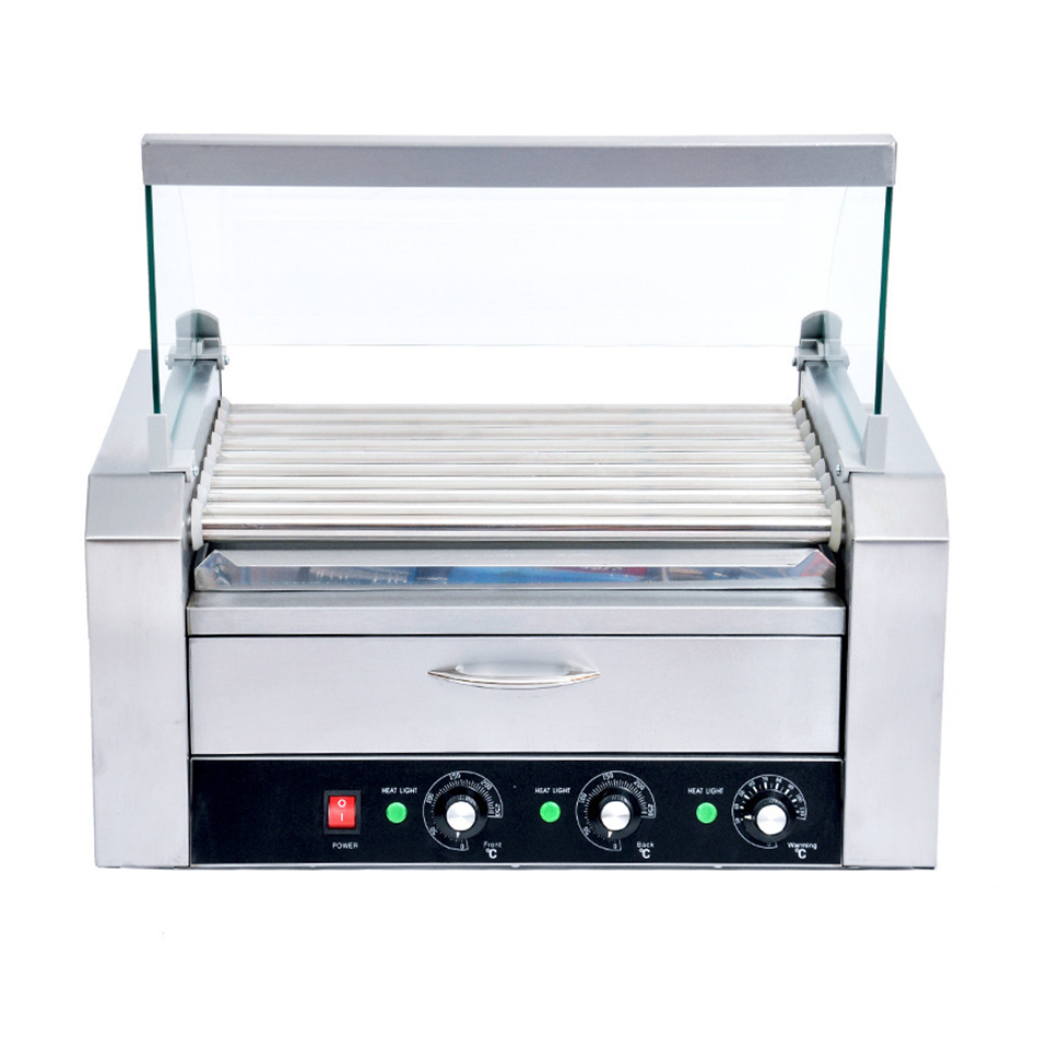 Hot Dog Roller Grill - HHD09A Griglia a Rulli per Hot