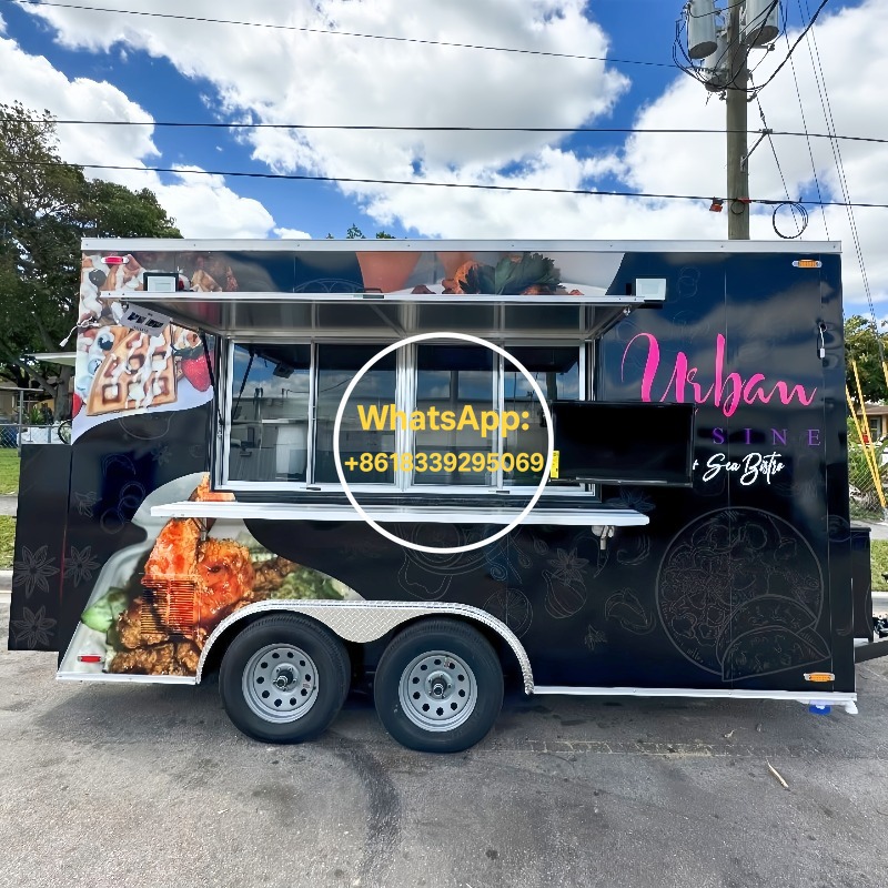 Commercial Kitchen Trailer - Rimorchio per alimenti mobile Camion per