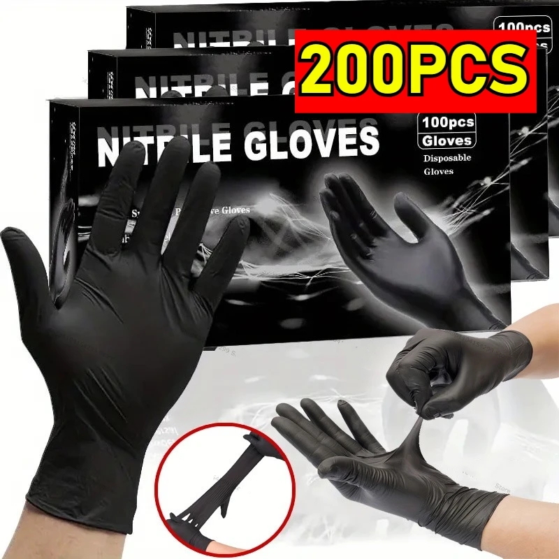 Commercial Kitchen Gloves - Guanti Monouso in Nitrile Impermeabili per