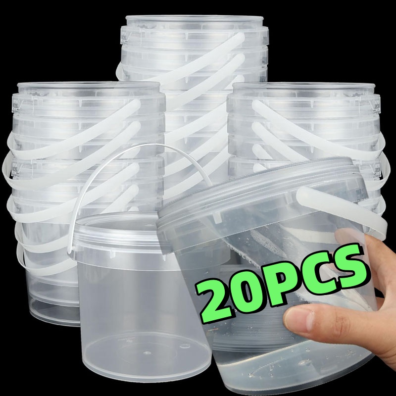 Commercial Kitchen Utensil Organizer - Contenitore Rotondo in Plastica Sigillabile per