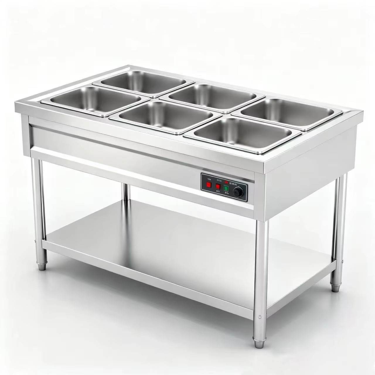 Bain Marie Food Warmer - Scaldavivande Elettrico Professionale per Ristoranti e
