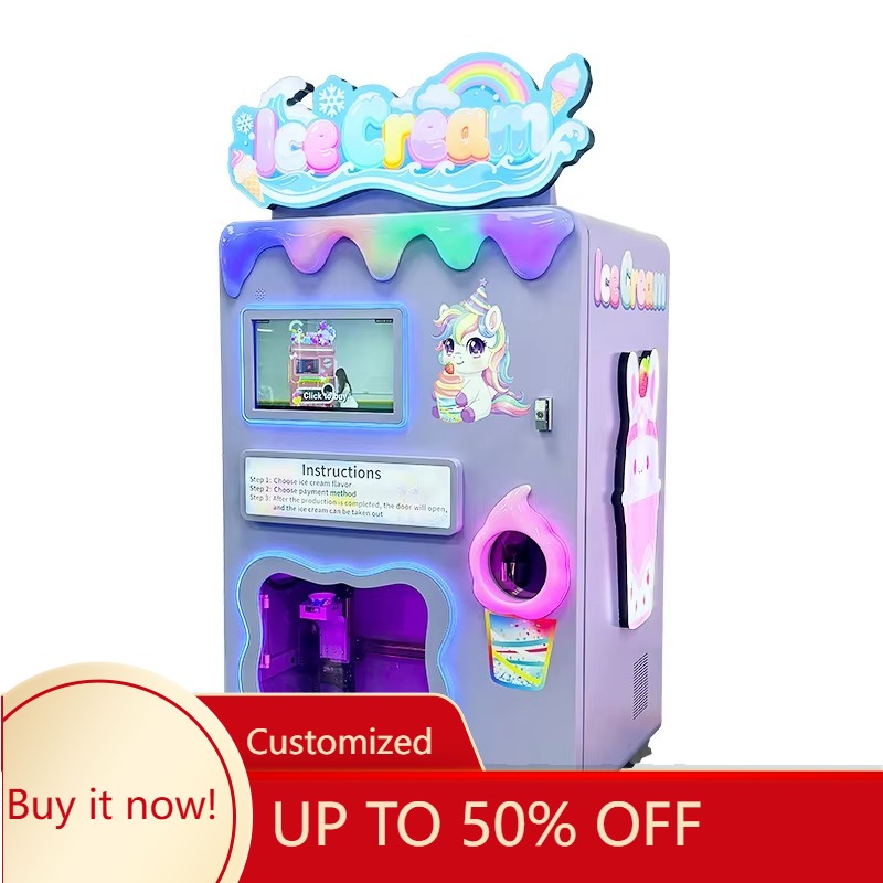 Soft Serve Ice Cream Machine - Nuova Macchina Automatica per Gelato FL