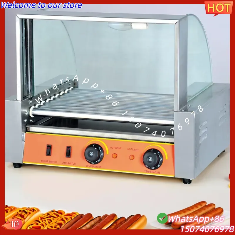 Hot Dog Roller Grill - Griglia Elettrica Commerciale 2026 per Street