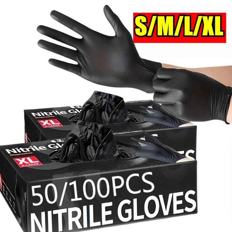 Commercial Kitchen Gloves - Guanti monouso in nitrile impermeabili Lavaggio