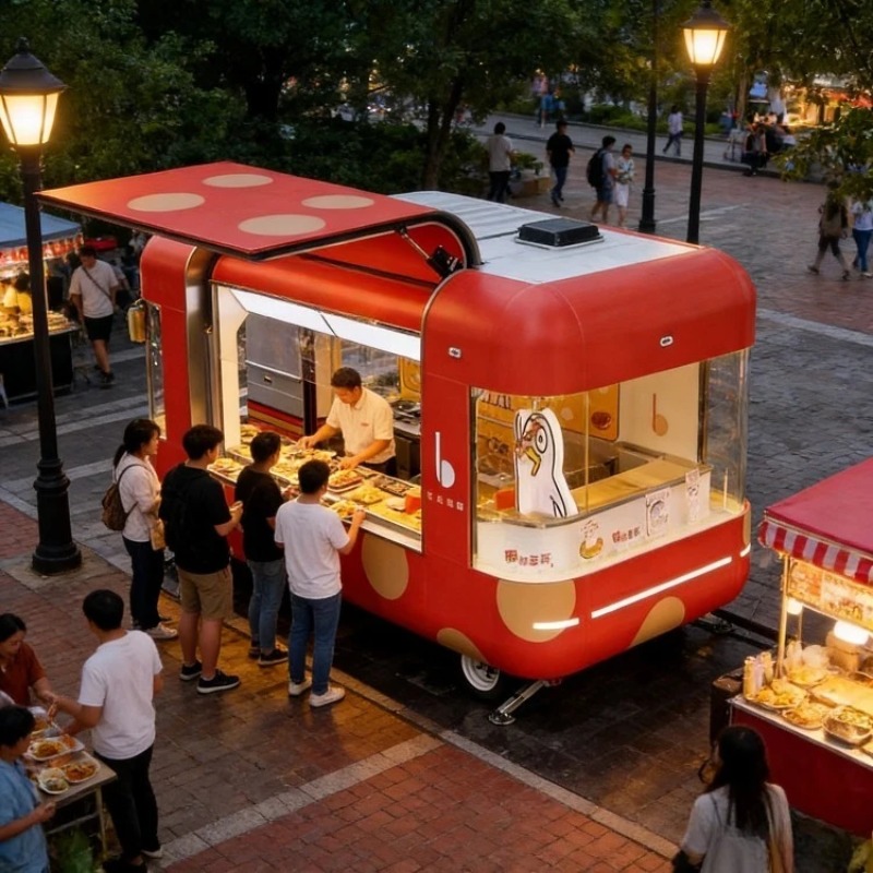 Commercial Kitchen Trailer - Food Truck in Vendita, Cucina Mobile