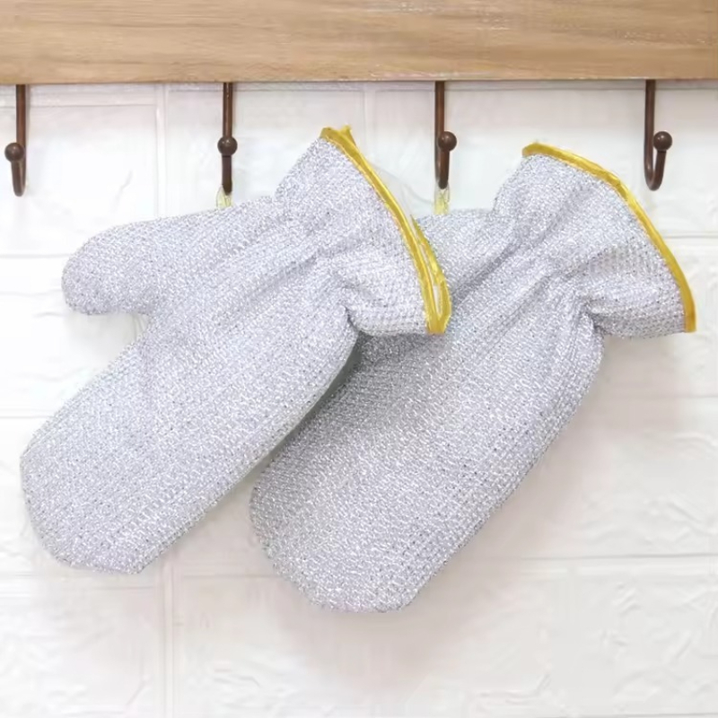 Commercial Kitchen Gloves - 1/2 pezzi guanti argento guanti per