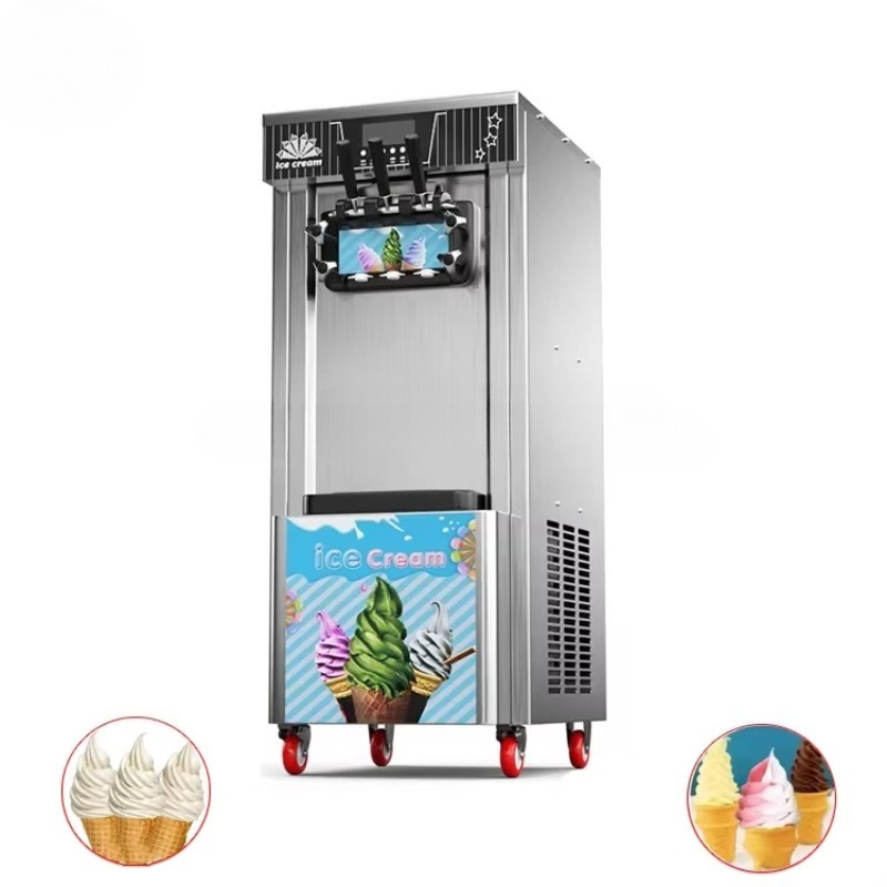 Soft Serve Ice Cream Machine - Macchina Professionale per Gelato Soft, Produttore