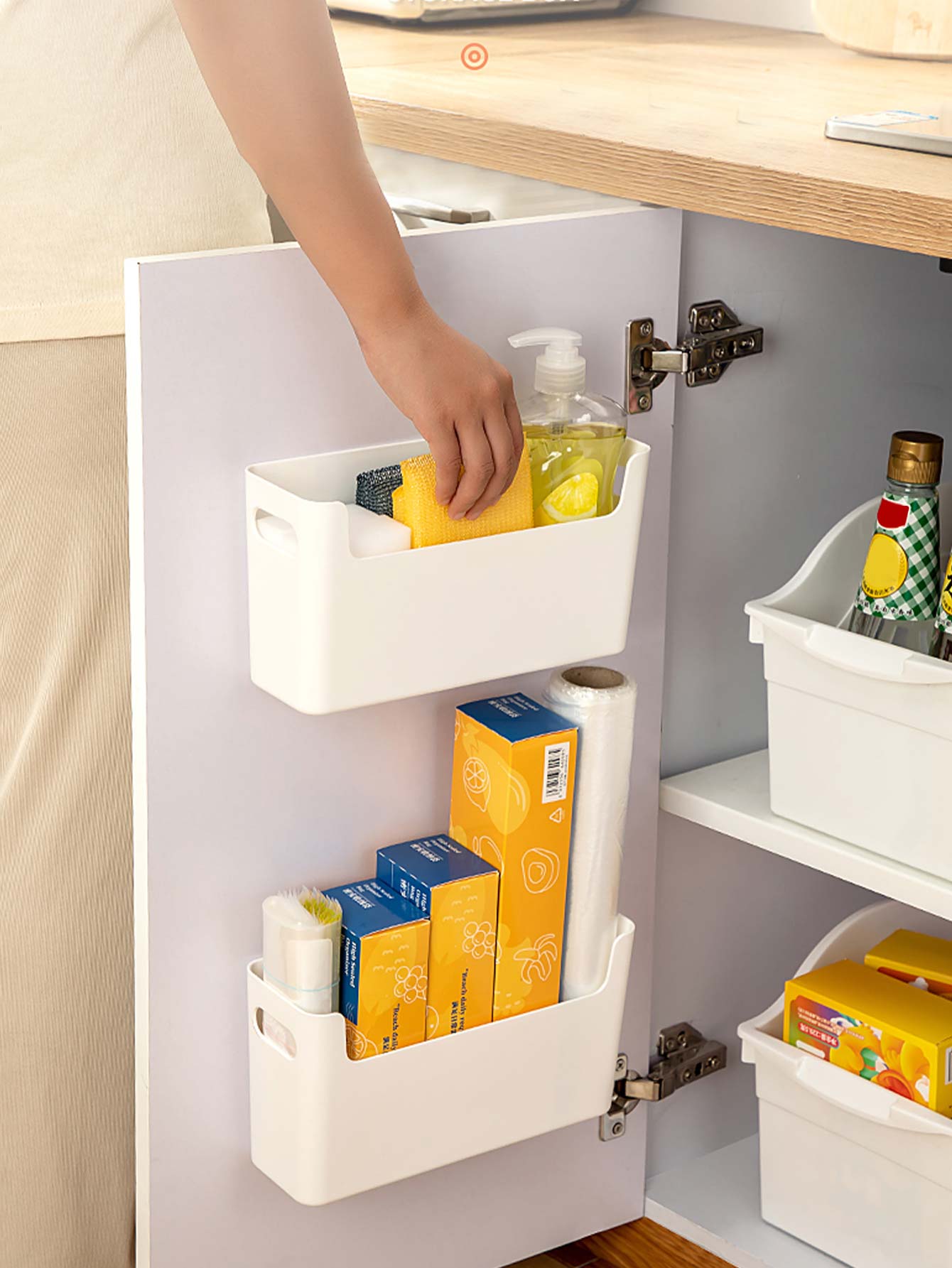 Commercial Kitchen Utensil Organizer - Organizzatore per ante di armadietti senza