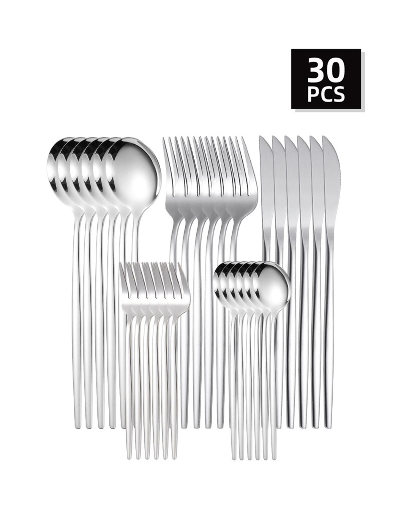 Commercial Kitchen Knives - Set di posate in acciaio inox