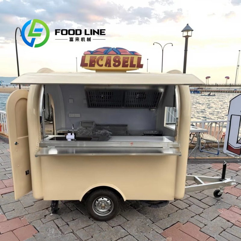 Commercial Kitchen Trailer - Rimorchi Alimentari Personalizzati con Forni per