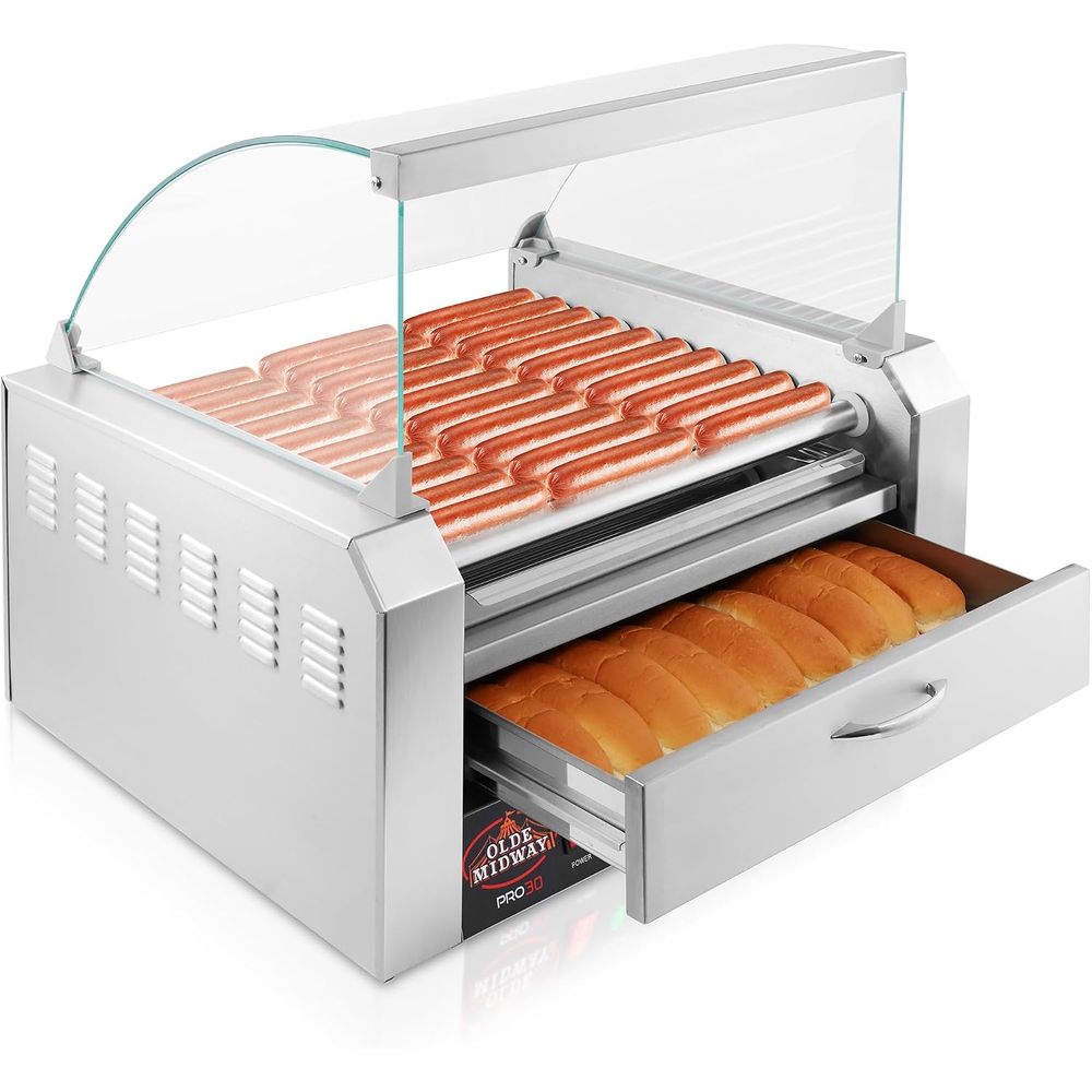 Griglia Elettrica Olde Way per - Hot Dog Roller Grill recensione e prezzo