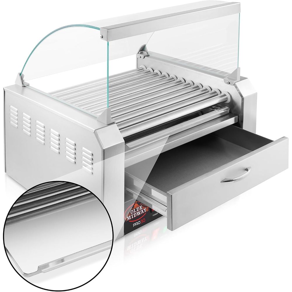 Griglia Elettrica Olde Way per - Hot Dog Roller Grill recensione e prezzo