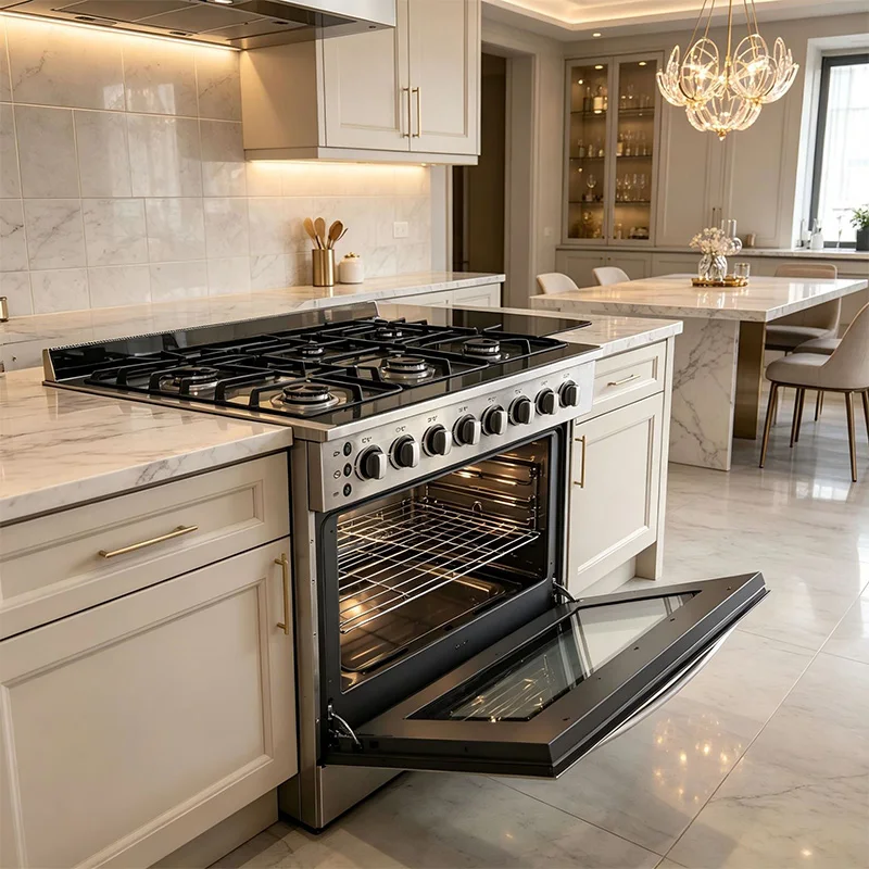 Fornello a Gas Commerciale a 6 - Commercial Kitchen Stove recensione e prezzo