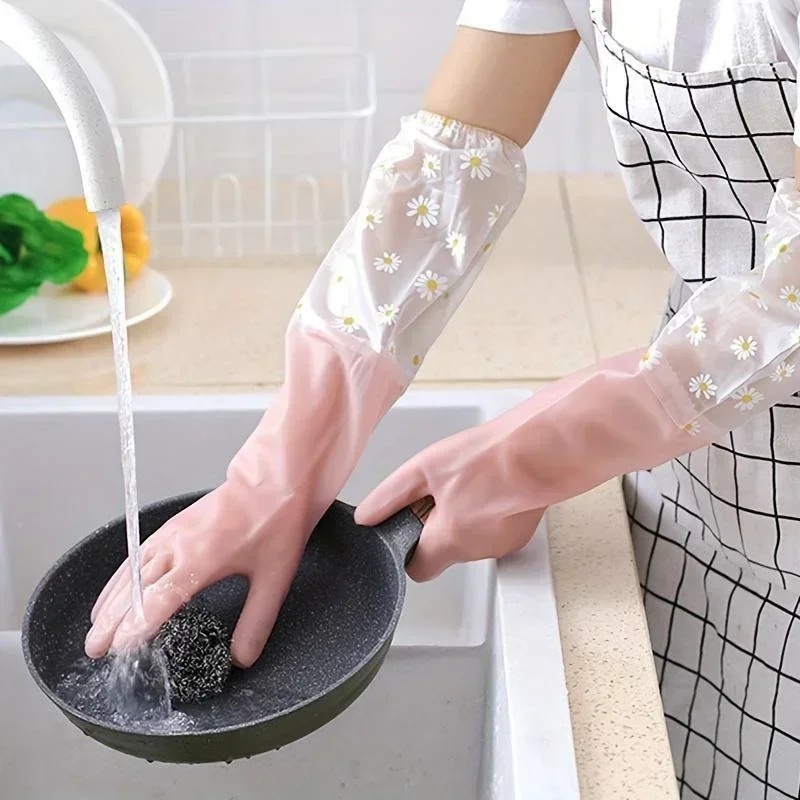 Guanti in gomma a manica lunga - Commercial Kitchen Gloves recensione e prezzo