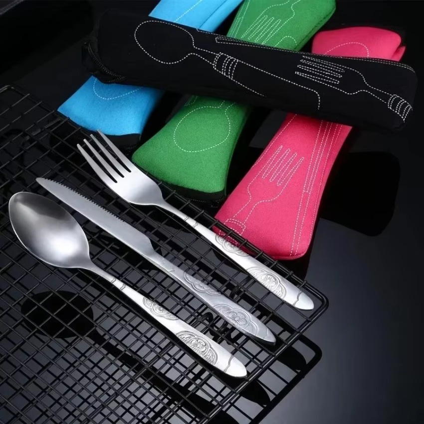 3 pezzi posate da viaggio port - Commercial Kitchen Knives recensione e prezzo