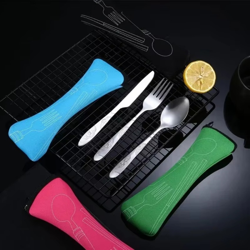 3 pezzi posate da viaggio port - Commercial Kitchen Knives recensione e prezzo