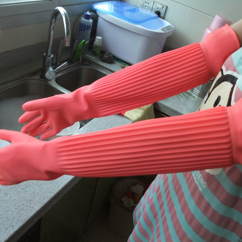 Guanti lunghi in lattice natur - Commercial Kitchen Gloves recensione e prezzo