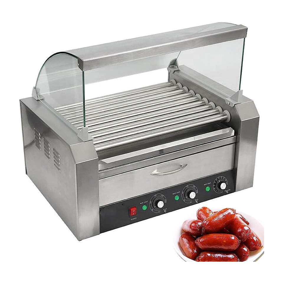 HHD09A Griglia a Rulli per Hot - Hot Dog Roller Grill recensione e prezzo
