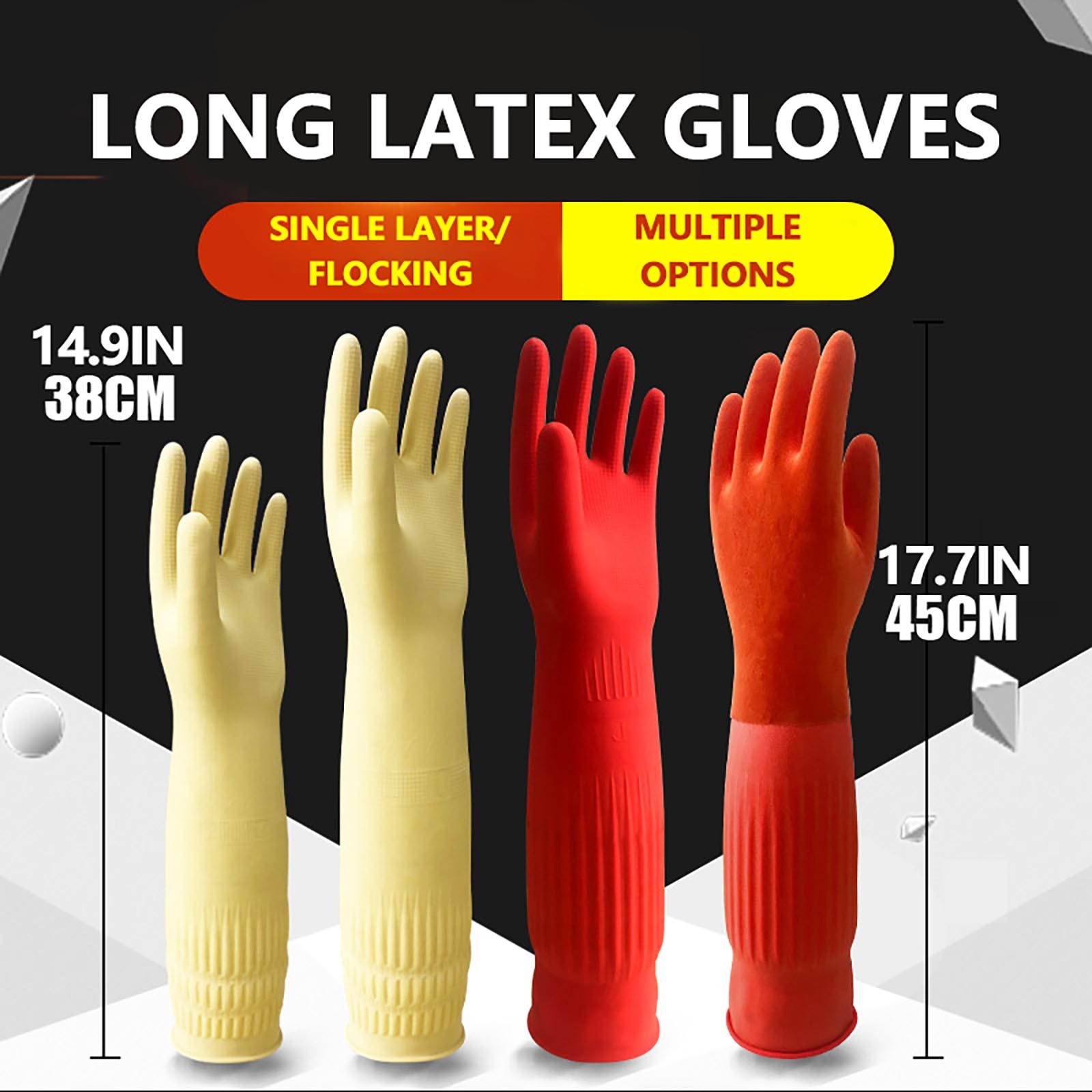 1 paio di guanti puliti in gom - Commercial Kitchen Gloves recensione e prezzo
