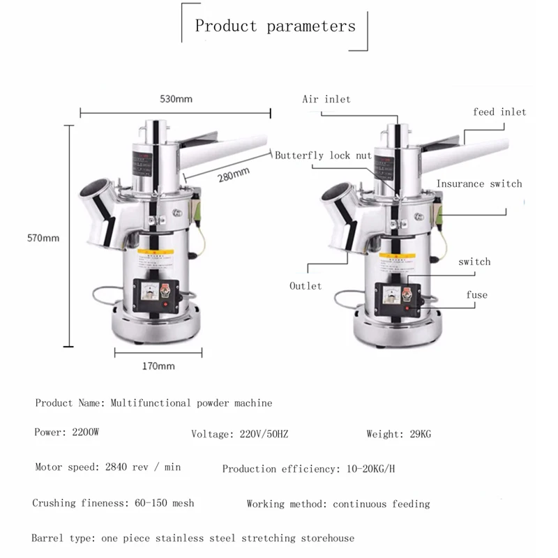 Macinacaffè Elettrico Multifun - Commercial Kitchen Mixer recensione e prezzo
