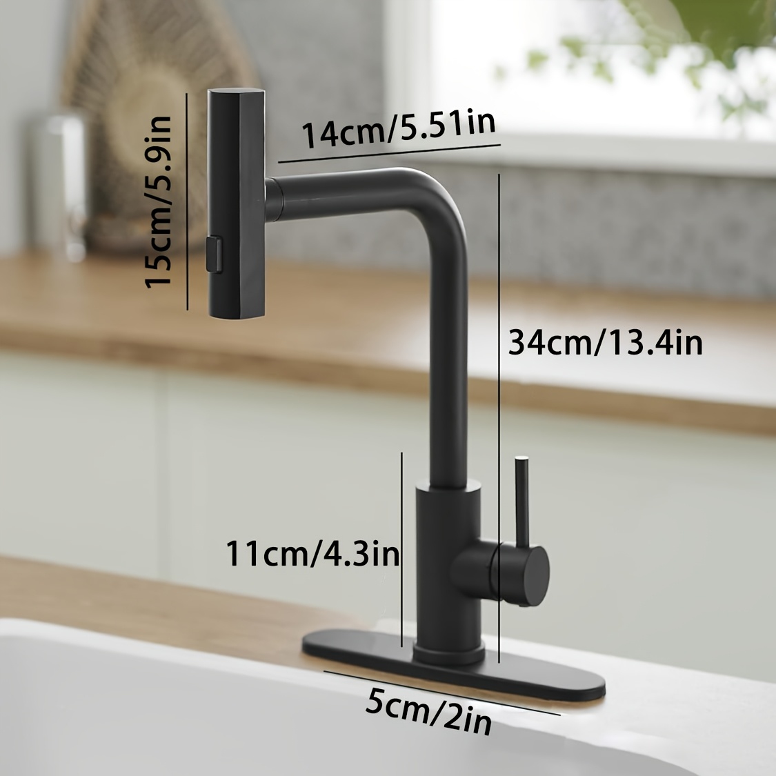 Rubinetto da cucina nero da 1  - Commercial Kitchen Units recensione e prezzo