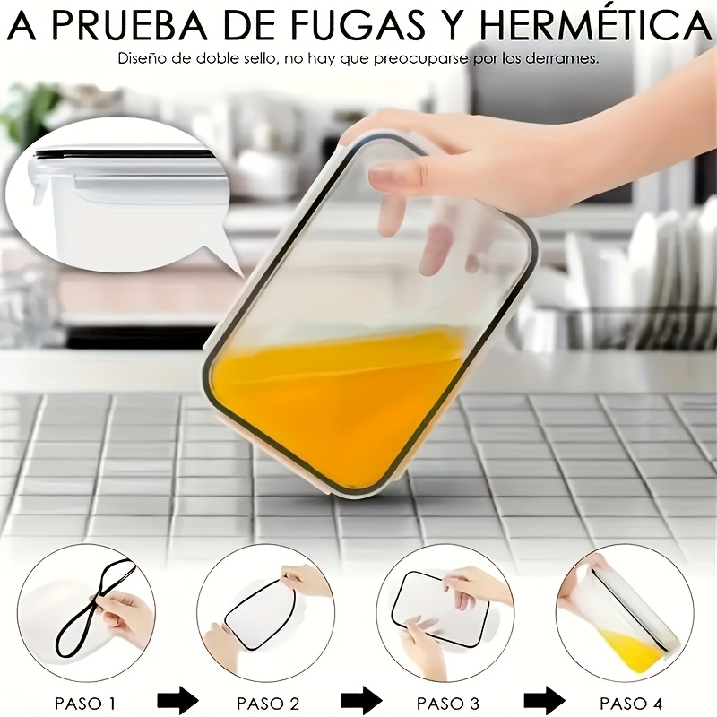 Set da 8 Pezzi: 4 Contenitori  - Commercial Kitchen Organization recensione e prezzo