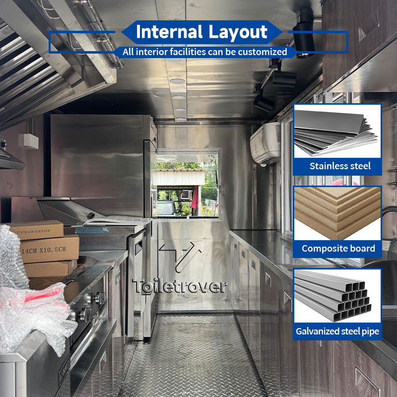 Carrello Mobile per Alimenti P - Commercial Kitchen Trailer recensione e prezzo