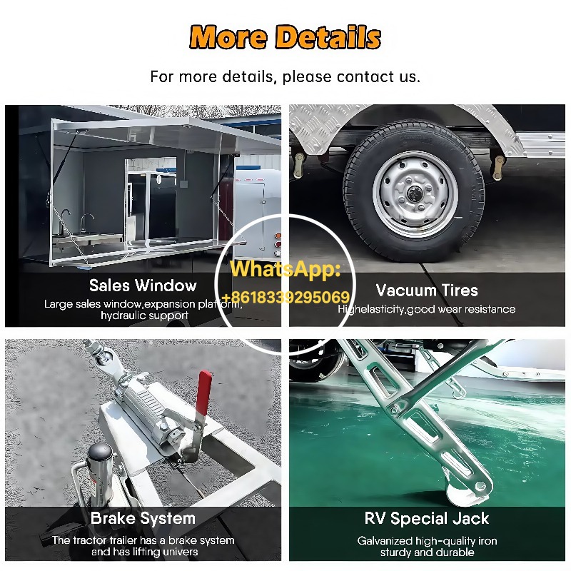 Rimorchio per alimenti mobile  - Commercial Kitchen Trailer recensione e prezzo