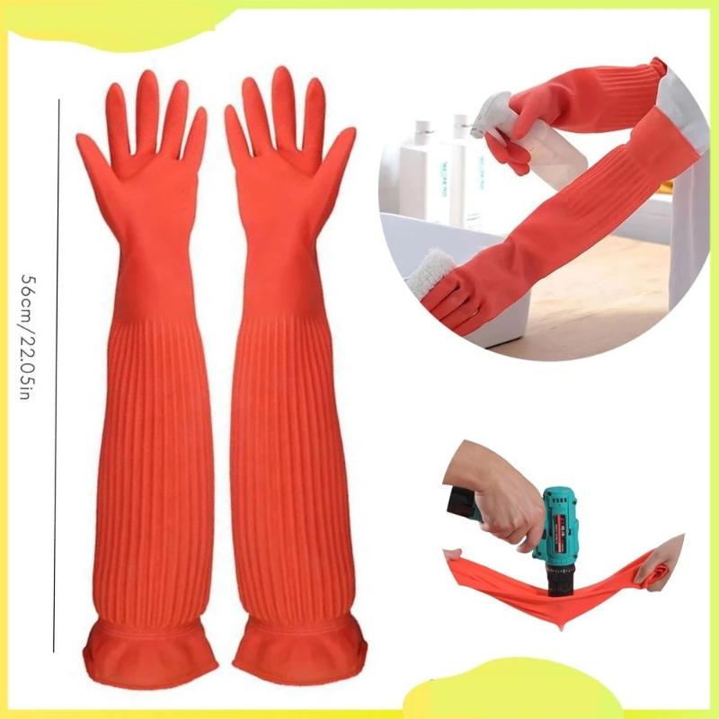 Guanti in gomma extra-lunghi p - Commercial Kitchen Gloves recensione e prezzo