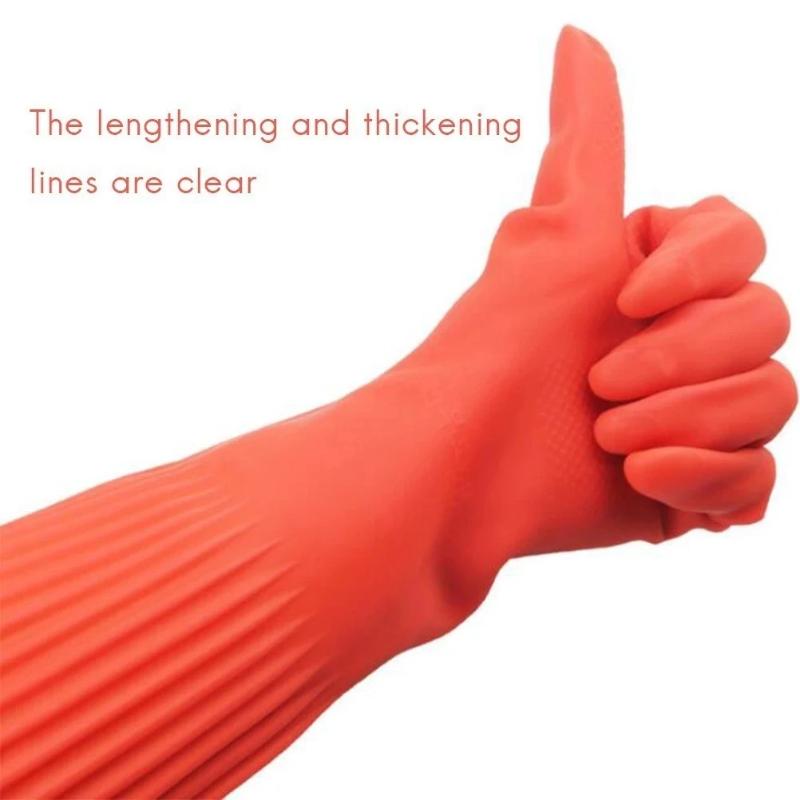 Guanti in gomma extra-lunghi p - Commercial Kitchen Gloves recensione e prezzo