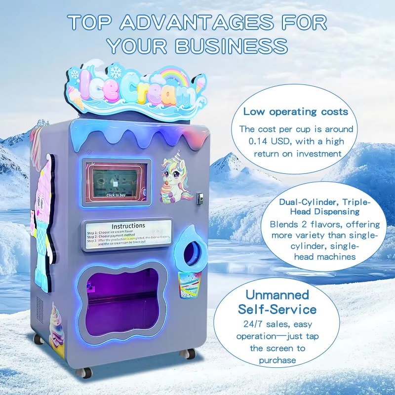 Nuova Macchina Automatica per  - Soft Serve Ice Cream Machine recensione e prezzo