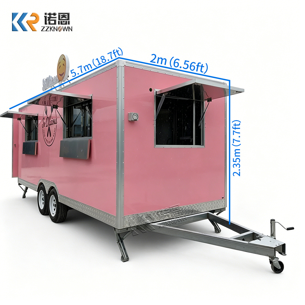 Food Truck di Alta Qualità, Ca - Commercial Kitchen Trailer recensione e prezzo