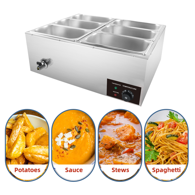 Scaldavivande elettrico in acc - Bain Marie Food Warmer recensione e prezzo