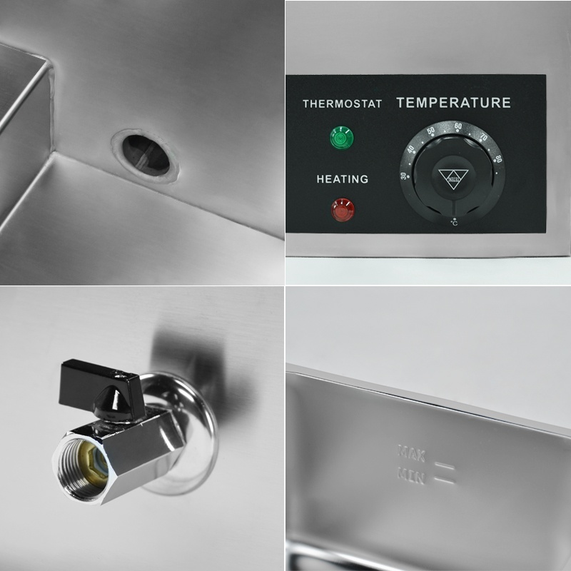 Scaldavivande elettrico in acc - Bain Marie Food Warmer recensione e prezzo
