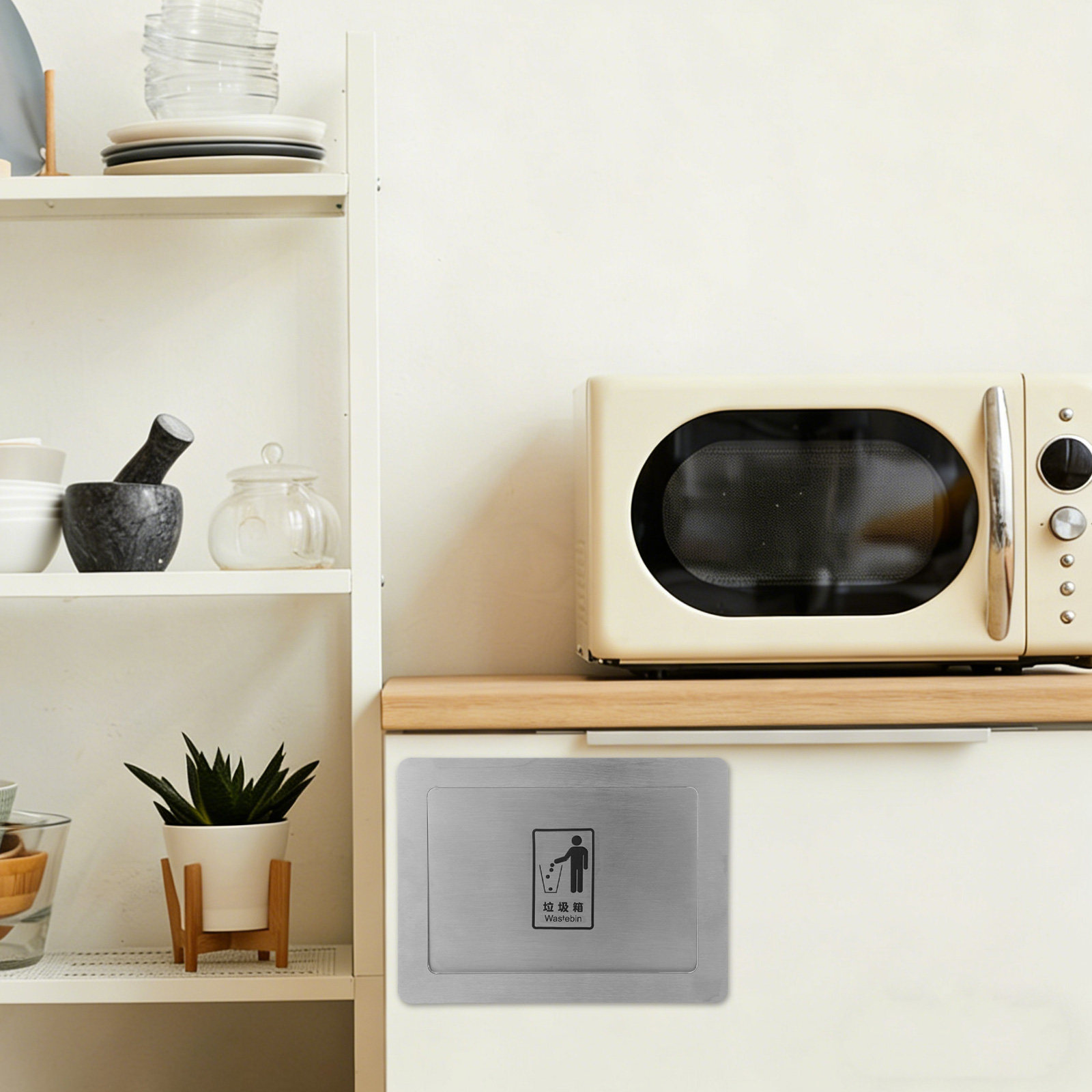 Coperchio per Cestino a Scompa - Commercial Kitchen Wall Covering recensione e prezzo