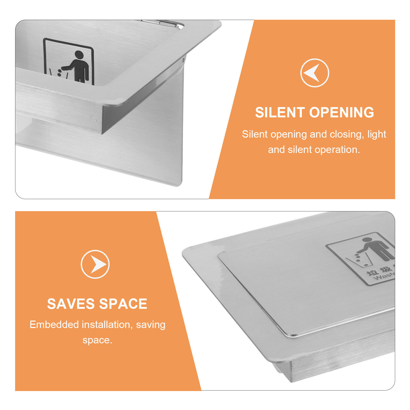 Coperchio per Cestino a Scompa - Commercial Kitchen Wall Covering recensione e prezzo