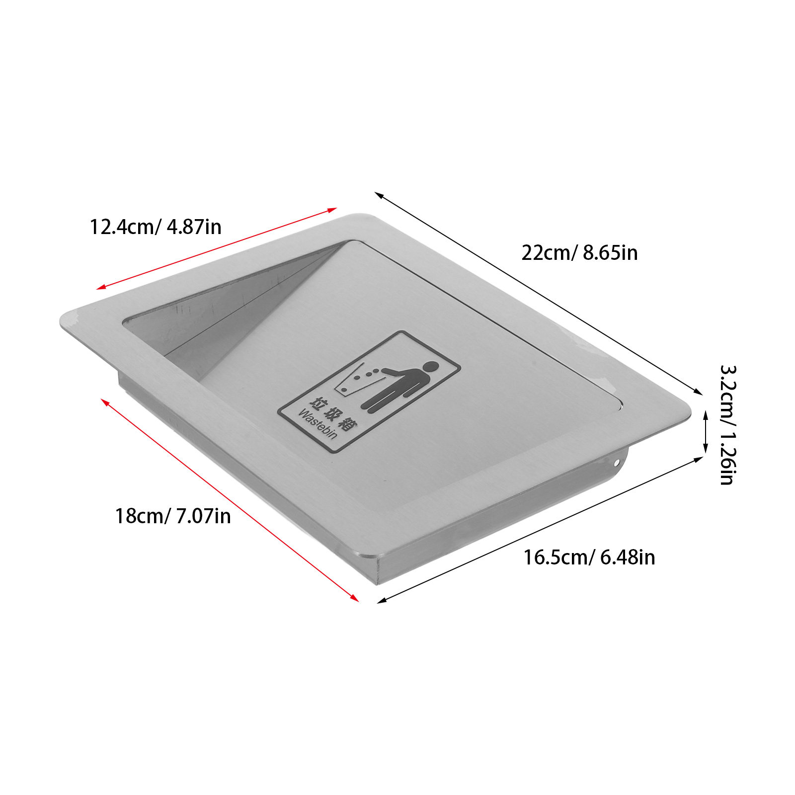 Coperchio per Cestino a Scompa - Commercial Kitchen Wall Covering recensione e prezzo