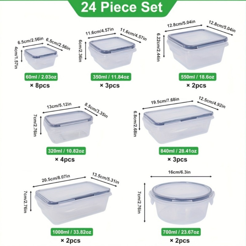Set di 48 Contenitori per Alim - Commercial Kitchen Organization recensione e prezzo