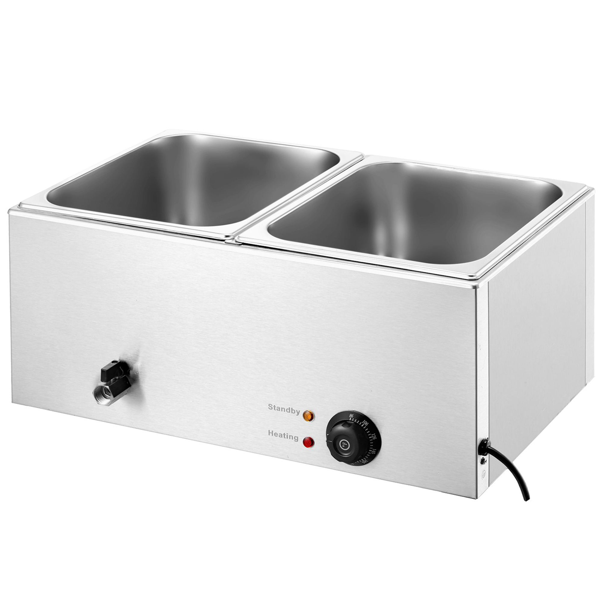 Elettrico in acciaio inossidab - Bain Marie Food Warmer recensione e prezzo